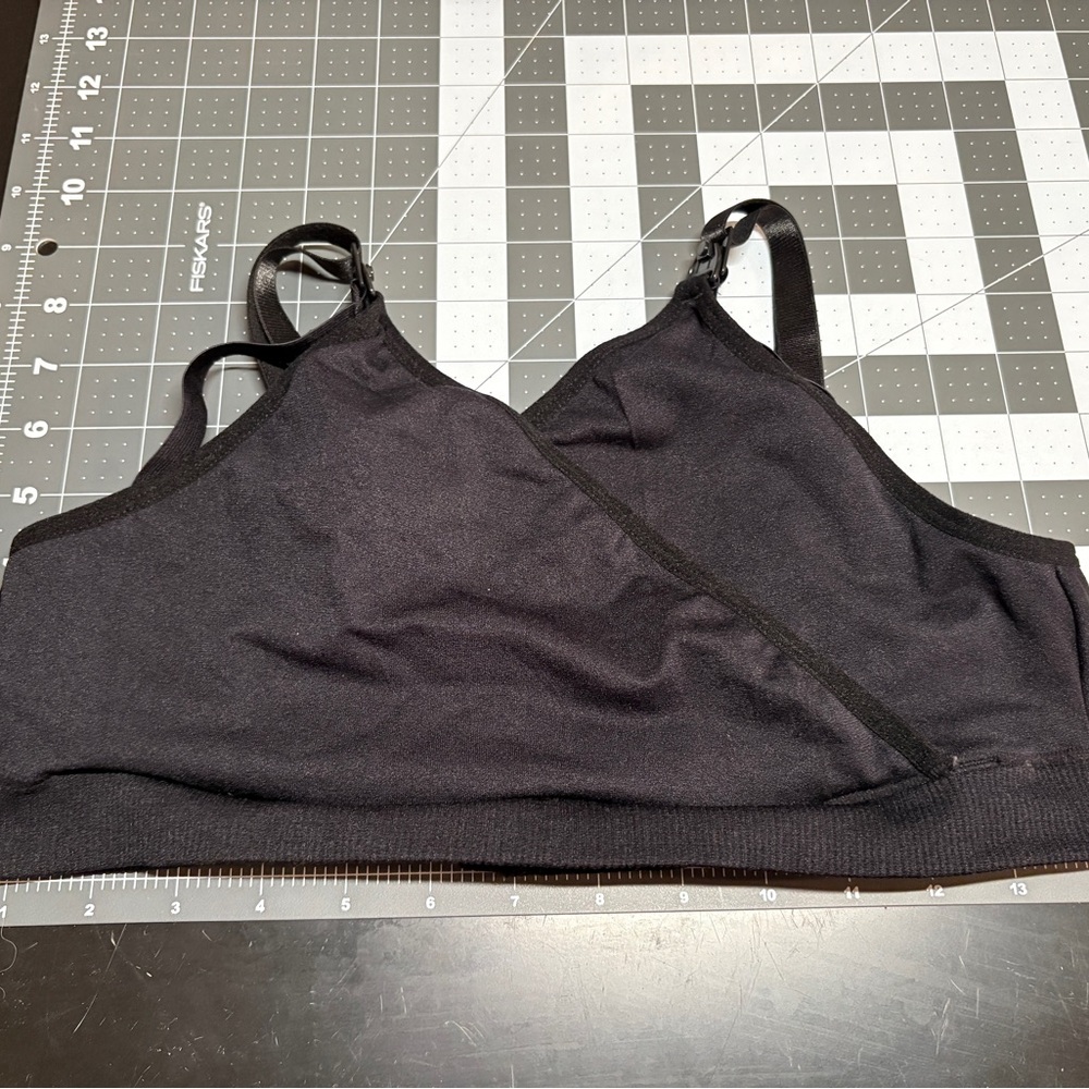 Black Nursing Bra